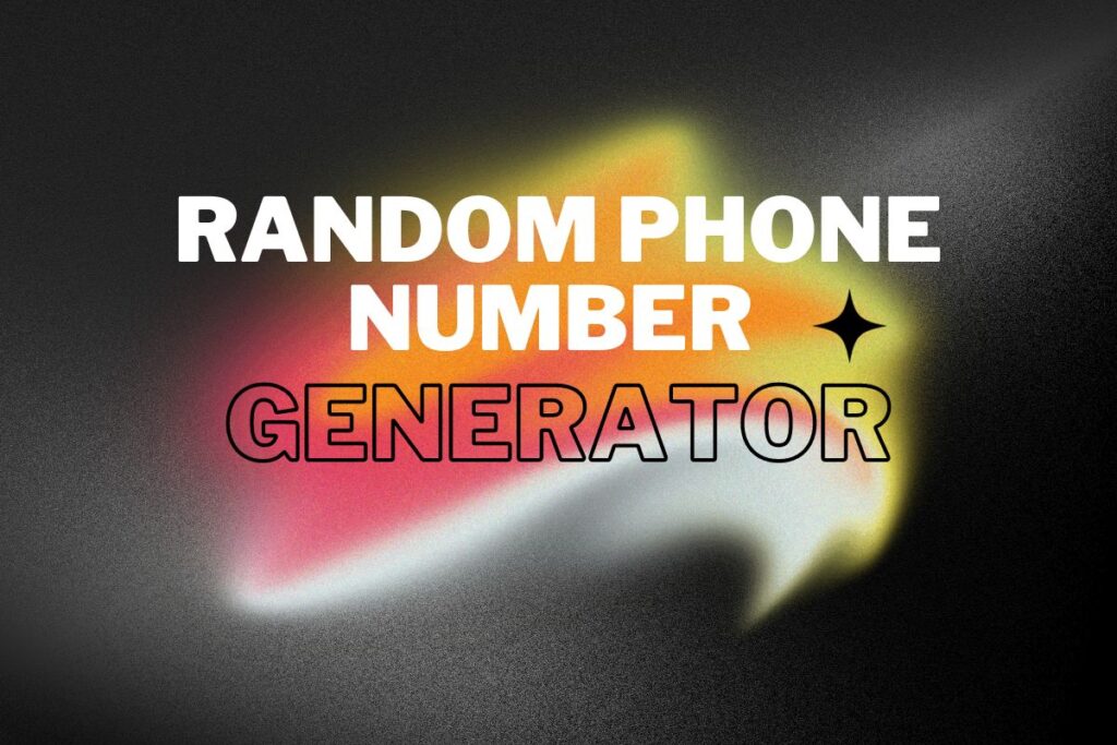 Phone Number Generator